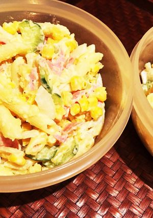 ポテト＋マカロニ欲張り食いしん坊サラダ！-レシピのメイン写真