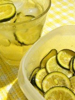 すだちのハチミツ漬け★ソーダ割にオススメ-レシピのメイン写真