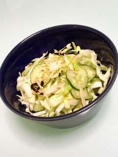 簡単☆キャベツときゅうりのさっぱりサラダ-レシピのメイン写真