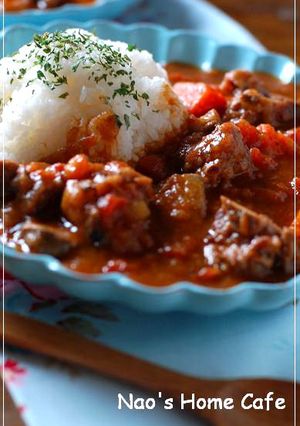 豚スペアリブのハヤシライス風❤-レシピのメイン写真