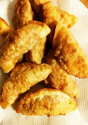 餃子の皮でケチャップライス包み揚げ！-レシピのメイン写真
