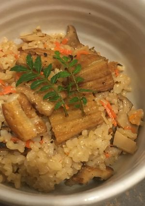 ふっくら穴子の炊き込みご飯-レシピのメイン写真