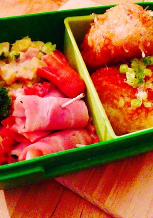 フライパンで簡単甘みそ焼きおにぎり☆-レシピのメイン写真