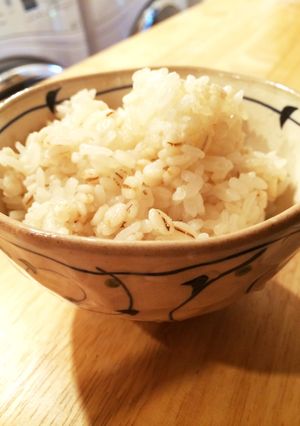 ふっくらモチモチ！押し麦もち米ご飯-レシピのメイン写真