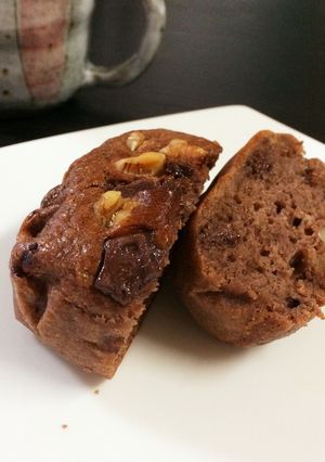 簡単！ザクザクチョコバナナケーキ-レシピのメイン写真