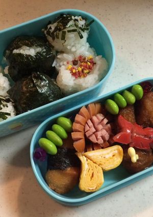 中学生お弁当(28.7.22)-レシピのメイン写真