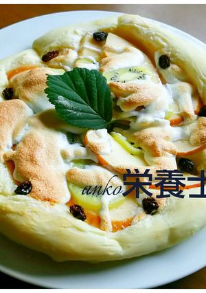 ★簡単絶品♪メレンゲ☆スイーツピザ-レシピのメイン写真