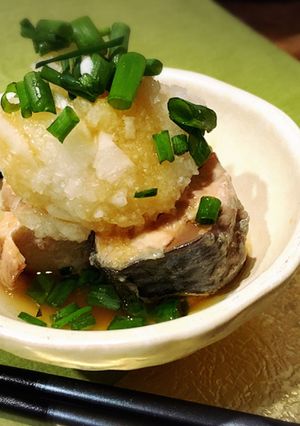簡単だけどめちゃウマ！サバ缶おろしぽん酢-レシピのメイン写真