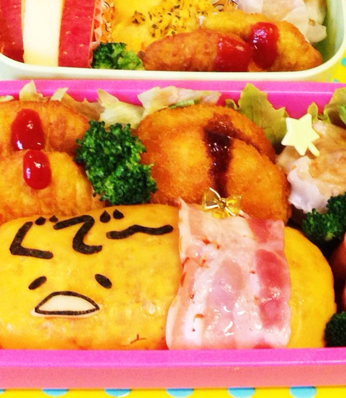 簡単♡ぐでたまのオムライス弁当☆-レシピのメイン写真