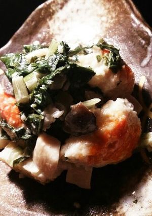 野沢菜からしあえ-レシピのメイン写真