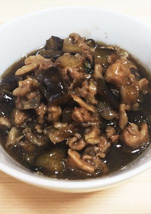 豚肉とナスとシソの甘辛炒め煮〜魯肉飯風-レシピのメイン写真