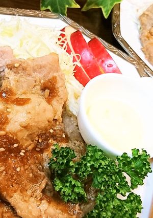 自家製★焼き肉のタレで【ポークソテー】♪-レシピのメイン写真