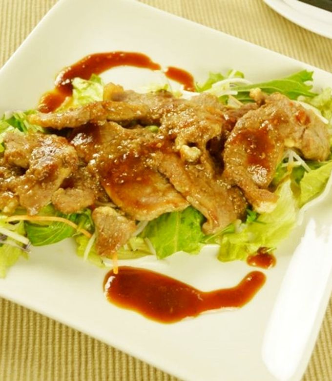 夏バテ予防！ジンギスカンで焼肉サラダ-レシピのメイン写真