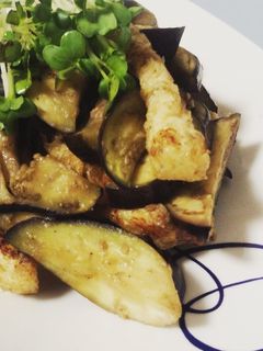 なすと油揚げのしょうが焼き-レシピのメイン写真