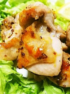 鶏もも肉のハニーマスタード焼き-レシピのメイン写真