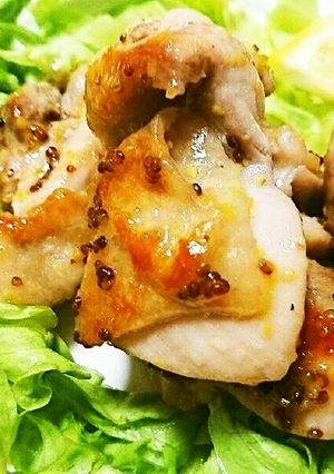 鶏もも肉のハニーマスタード焼き-レシピのメイン写真