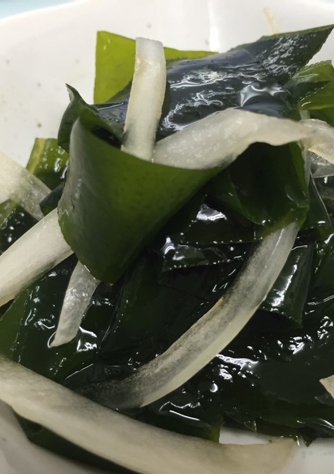 生わかめと新玉ねぎの和え物-レシピのメイン写真