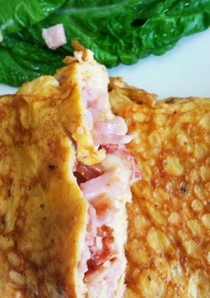 ハムチーズオムレツ風玉子焼き-レシピのメイン写真