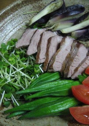 夏野菜のサラダ-レシピのメイン写真