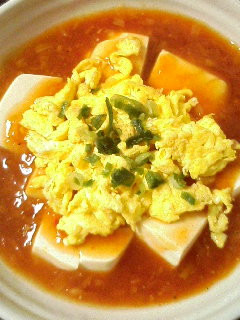 豆腐と卵のチリソース-レシピのメイン写真