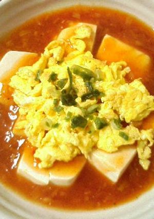 豆腐と卵のチリソース-レシピのメイン写真