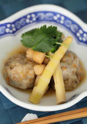 手作り海老芋まんじゅうの煮物-レシピのメイン写真