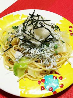 しらすとキャベツの♪和風パスタ♪-レシピのメイン写真