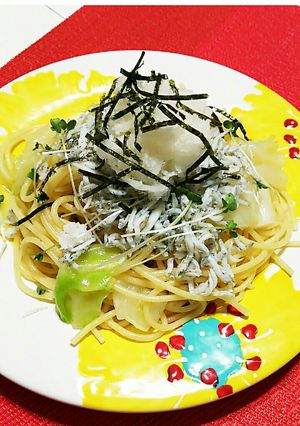 しらすとキャベツの♪和風パスタ♪-レシピのメイン写真