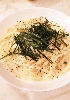 子どもが大好き♩たらこカルボナーラうどん-レシピのメイン写真