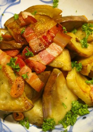 イタリアなすとベーコンの炒め物-レシピのメイン写真