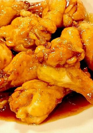 夏バテに!!鳥手羽元のさっぱり煮♡-レシピのメイン写真