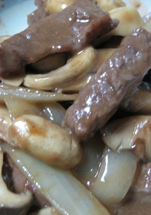 牛肉ときのこの炒め物-レシピのメイン写真