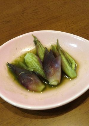 みょうがの抹茶入り甘酢漬け-レシピのメイン写真