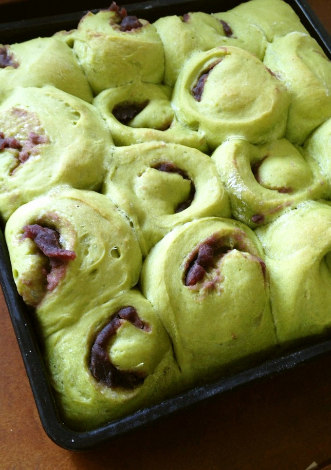 抹茶のちぎりパン（ＨＢ使用）-レシピのメイン写真