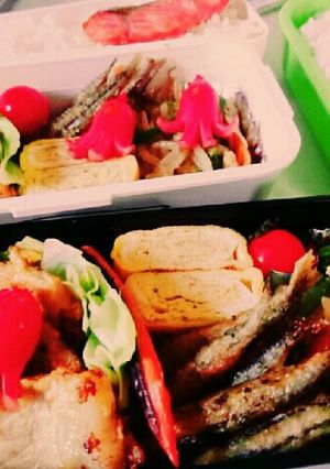 ひな1日練習お弁当7/22-レシピのメイン写真