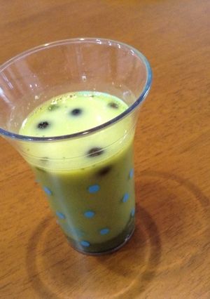 ブルーベリーの抹茶カルピス-レシピのメイン写真