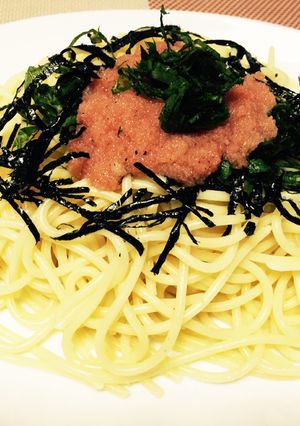 これでいつでも余裕!たらこスパ作ろう！-レシピのメイン写真