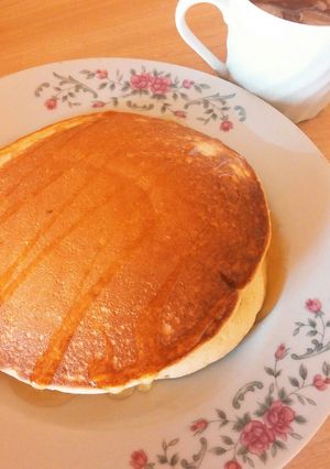 スフレ風パンケーキ-レシピのメイン写真