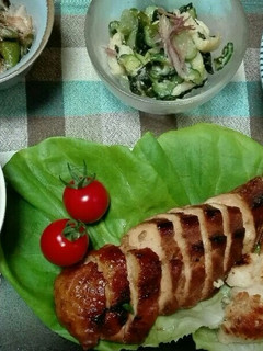 とりむね肉の幽庵焼き-レシピのメイン写真