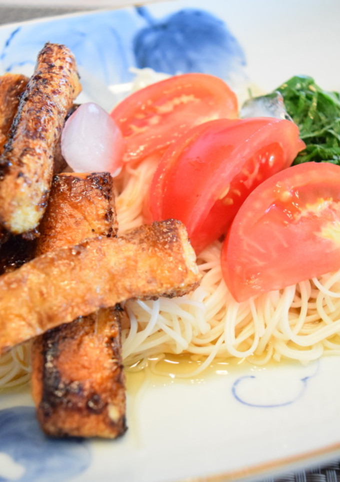サクサク揚げのぶっかけそうめん-レシピのメイン写真