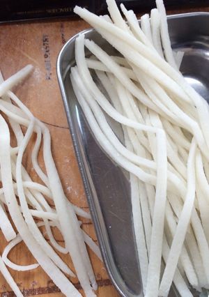 あら！出来ちゃった生米からpho(米麺)-レシピのメイン写真