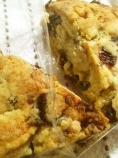 簡単♪レーズンとクルミのスコーン-レシピのメイン写真