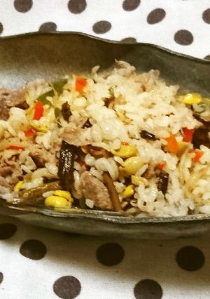 韓国風　アレンジ炒飯-レシピのメイン写真