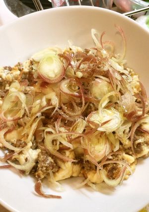 挽肉入り☆炒り豆腐-レシピのメイン写真