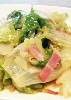 簡単☆レタス炒め-レシピのメイン写真
