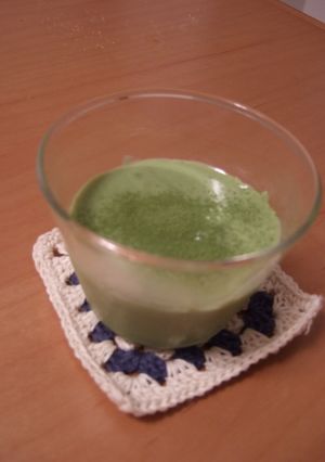 とろぷる緑茶ブランマンジェ-レシピのメイン写真