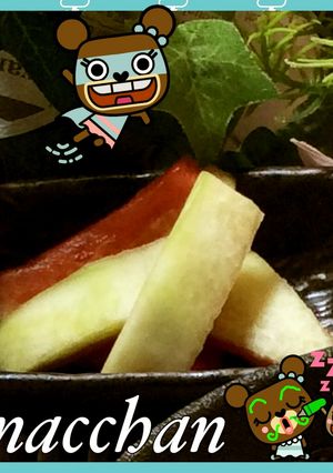 スイカの皮の奈良漬け(*^^*)-レシピのメイン写真