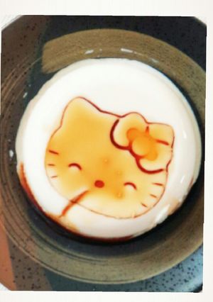 五秒で完成キティちゃん豆腐-レシピのメイン写真