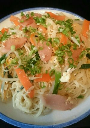 ツナのそうめんチャンプルー☆-レシピのメイン写真