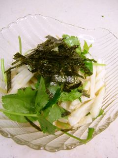 長芋と三つ葉の和え物-レシピのメイン写真